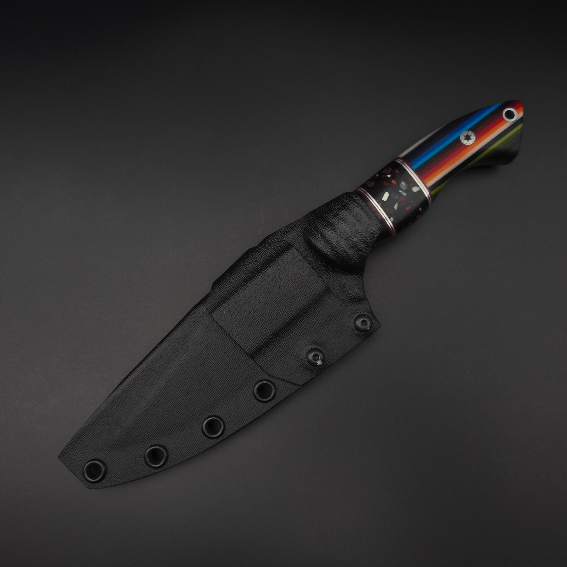 Half Face Blades Widow Maker Dyed Redwood, Fordite Chunk, Mexican Blanket G-Carta 5