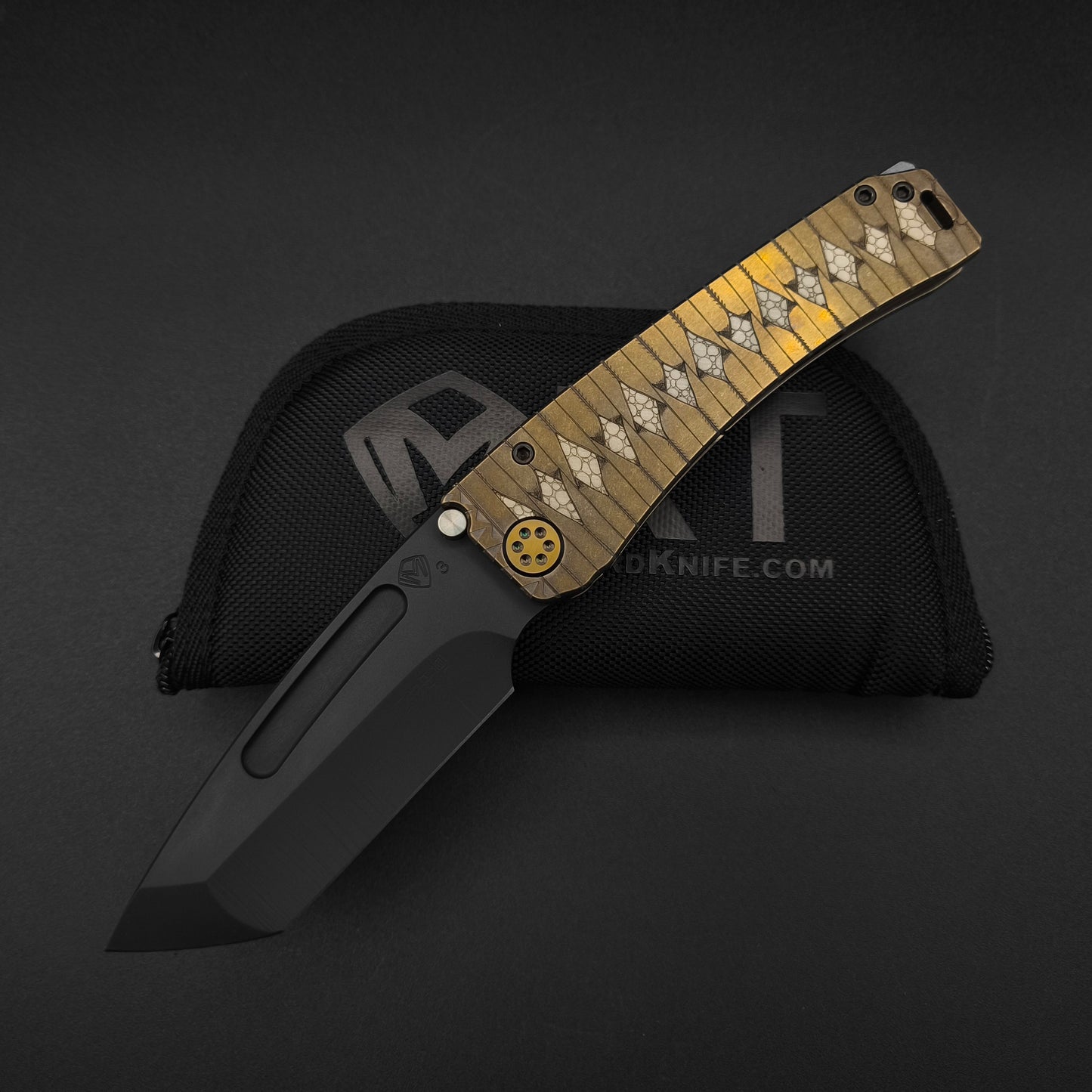 Medford Marauder H DLC Tanto, Samurai Series, "Tsumami-Maki" Wrap, Limited Edition 1