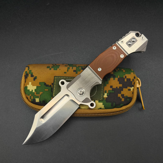 ADV Badlands Bowie Brown G10 1