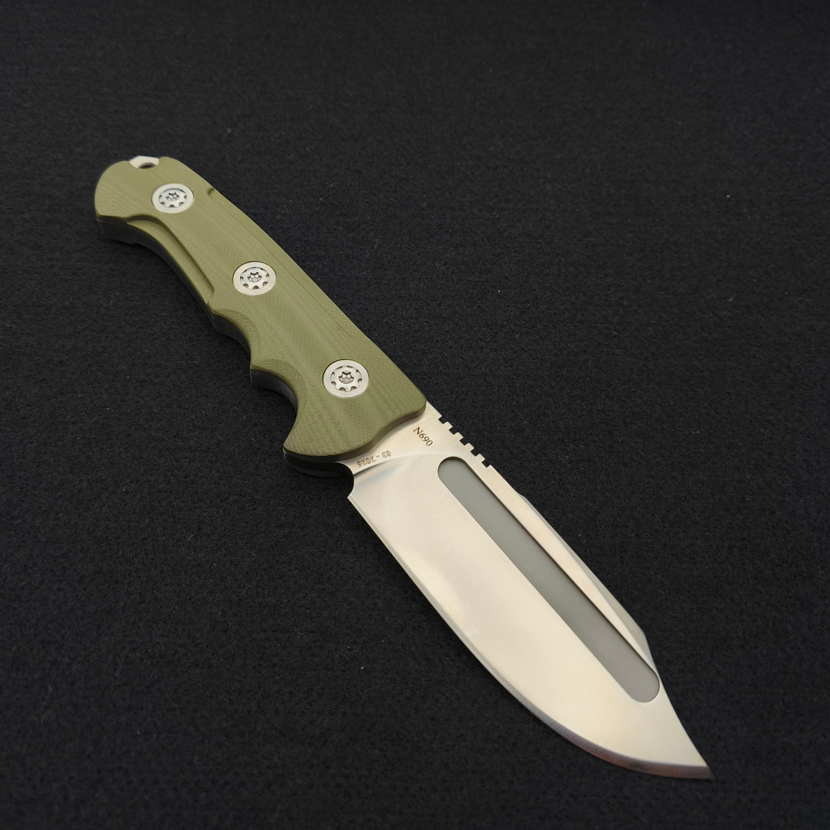 ADV Rattler OD Green G10 N690 2