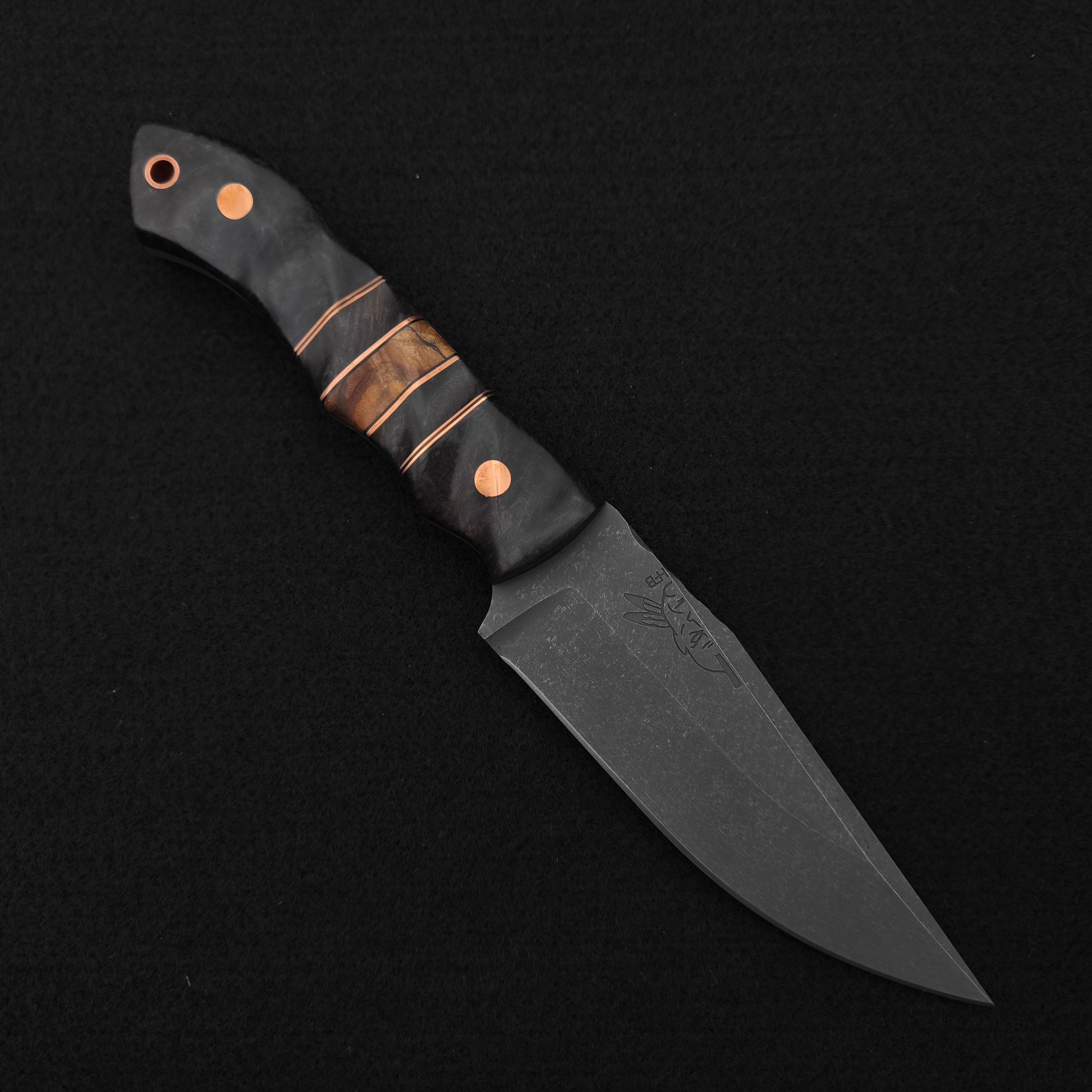 Half Face Blades Red Crow Dyed Redwood, Dyed Maple, Magnacut 1