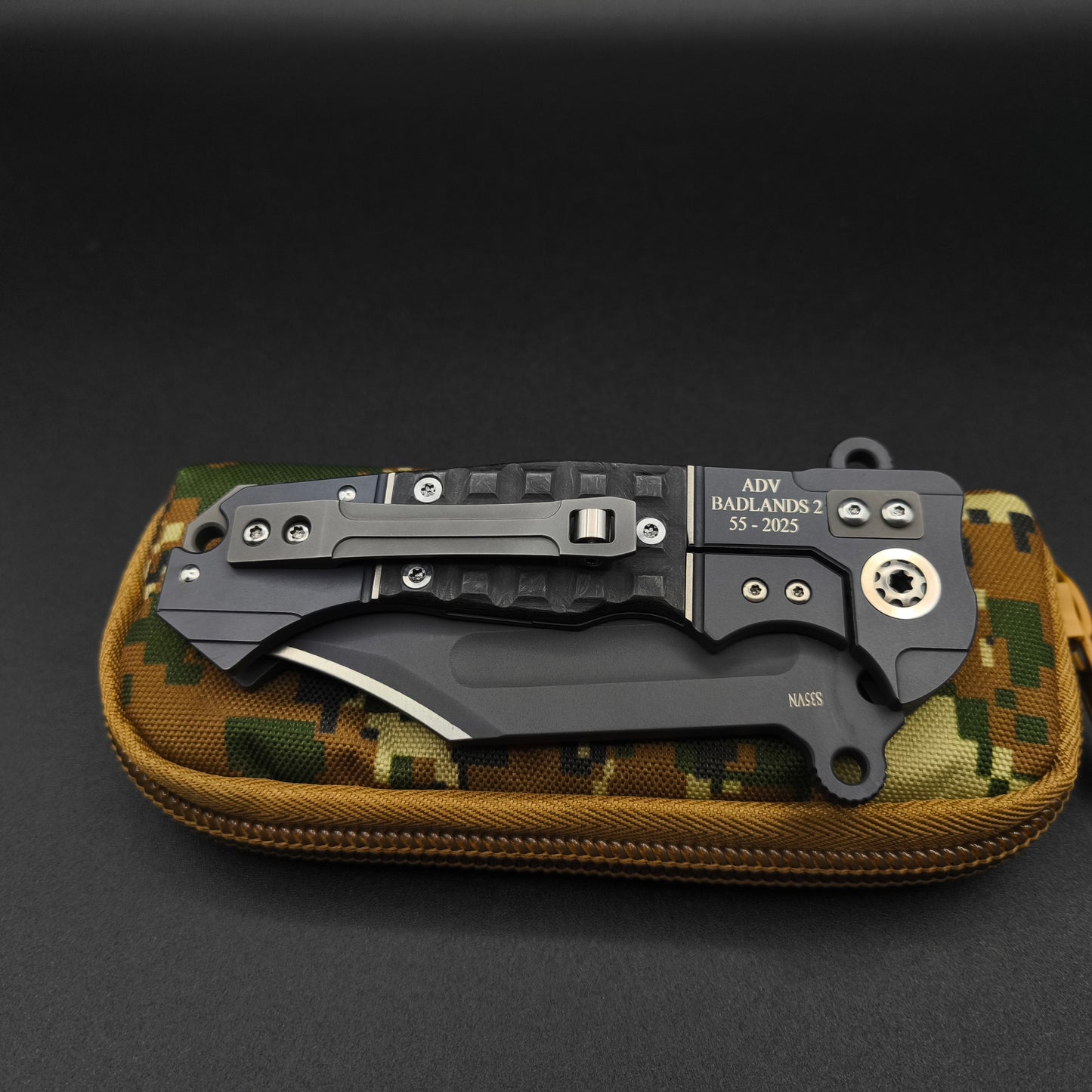 ADV Badlands Bowie Kalgard Carbon Fiber