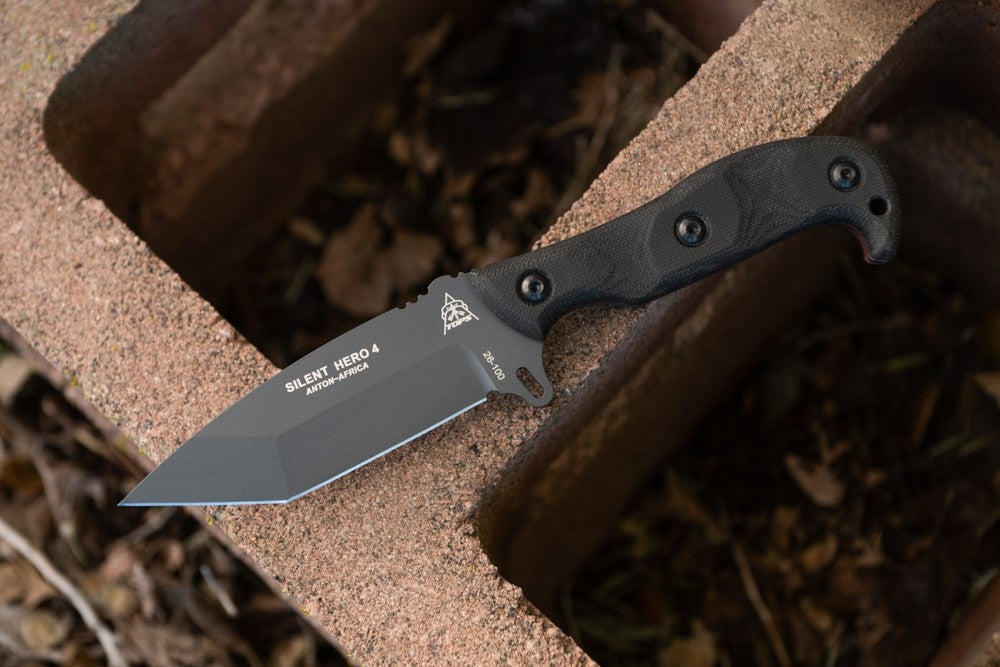 TOPS Knives Silent Hero 4 Tanto 1