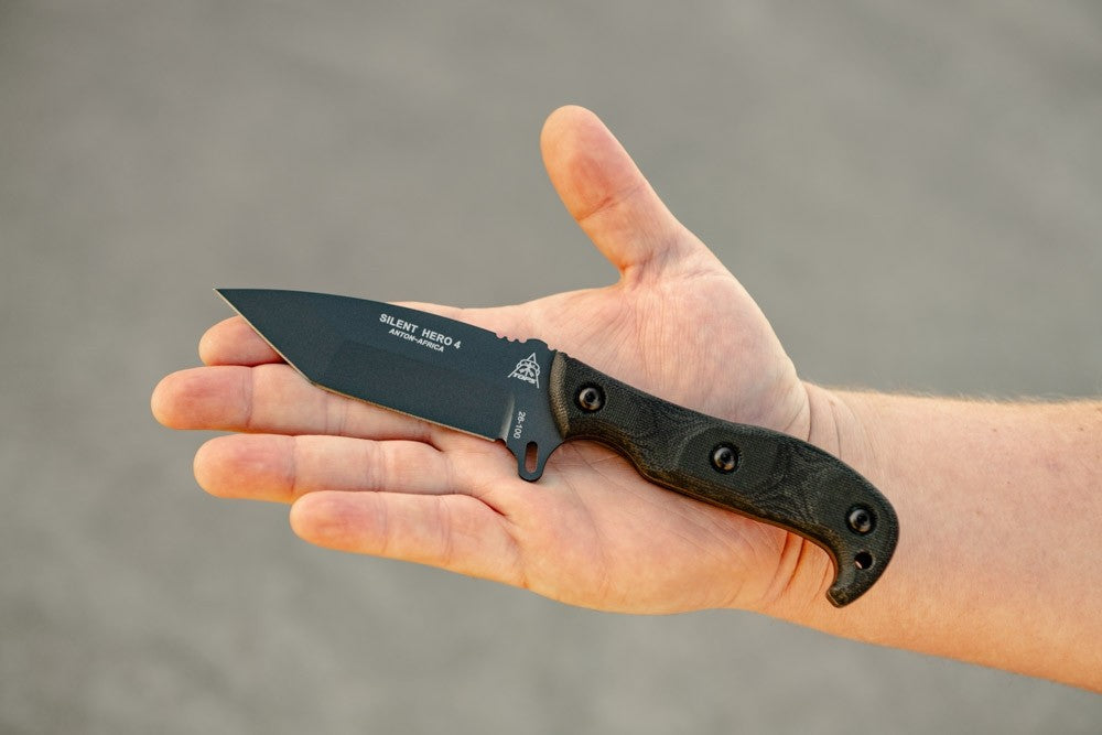 TOPS Knives Silent Hero 4 Tanto 6