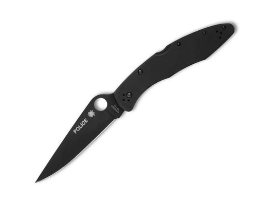 Police All Black Stainless PlainEdge 1