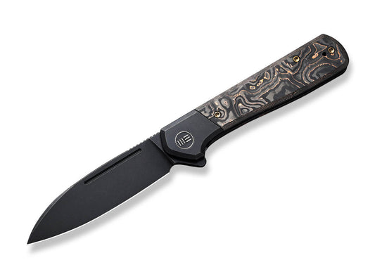 WE Knife - Soothsayer Titanium Copper CF All Black 1