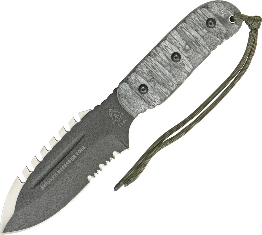 TOPS Stryker Defender Tool Messer DEFT01 micarta, 1095