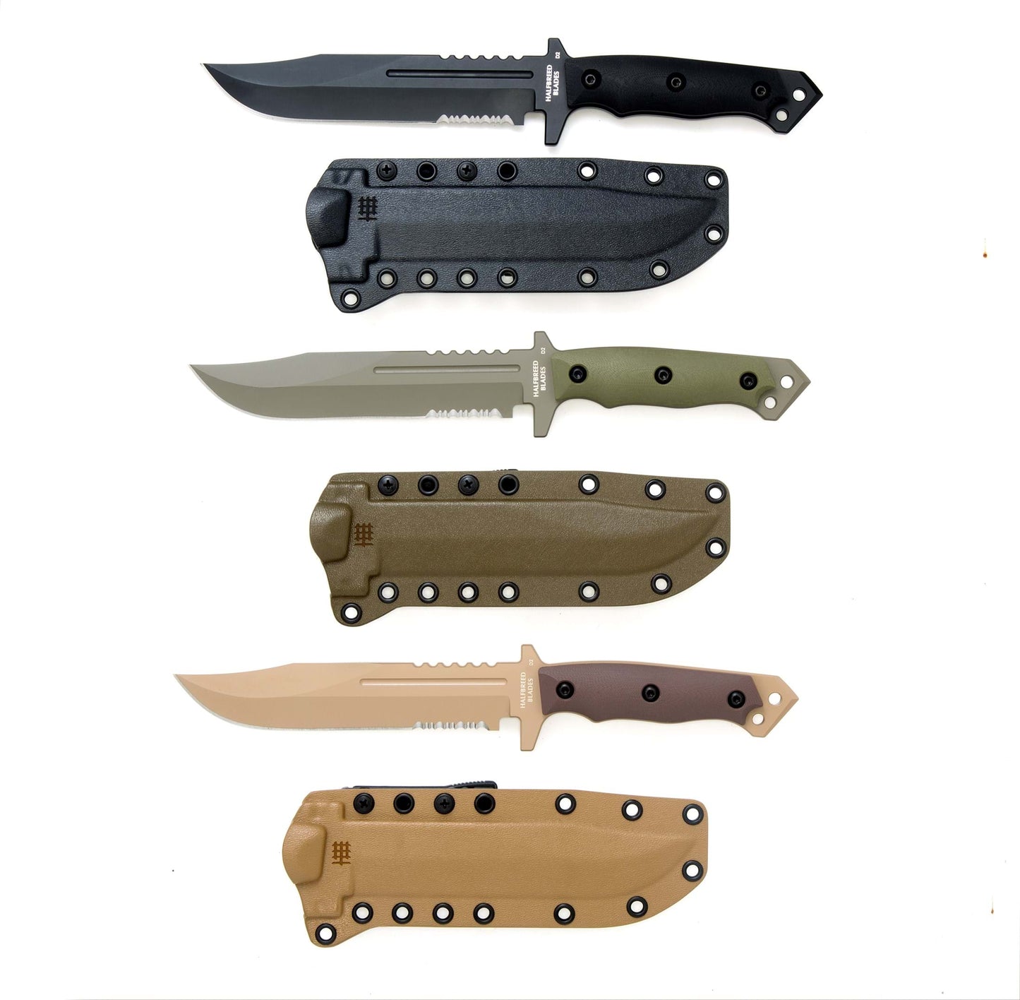 Halfbreed Blades LIK-01 Ranger Green OD Large Infantry Knife 4