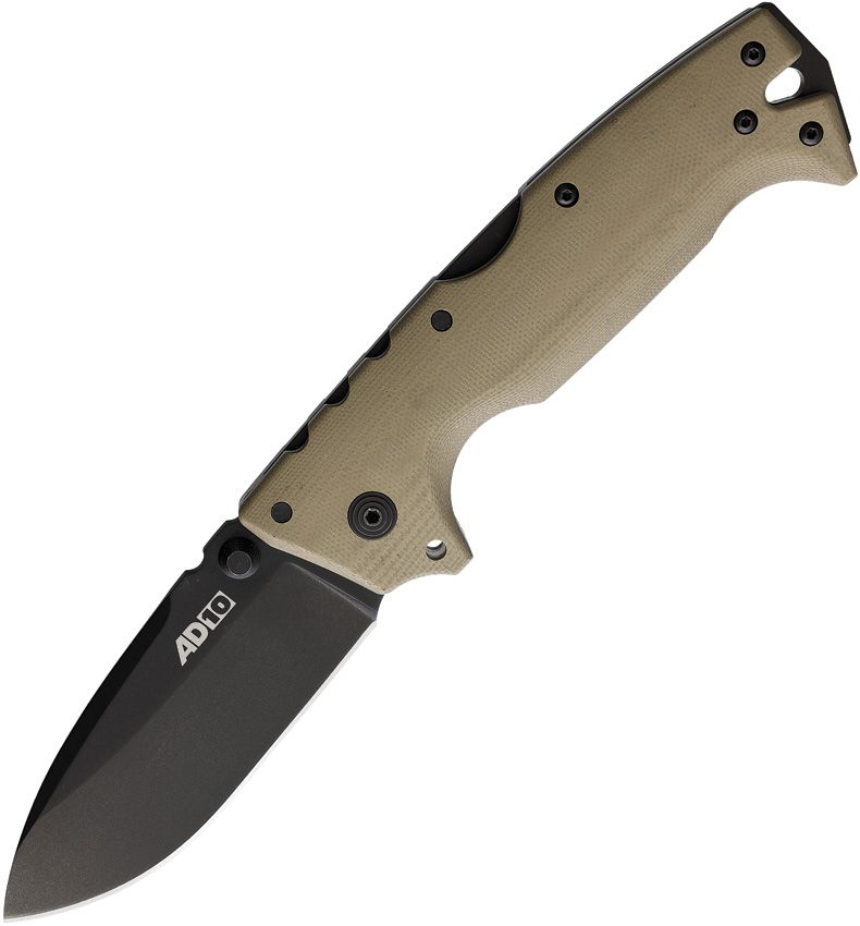 Cold Steel AD-10 Black DE, CS28DDDEBK CPM S35VN