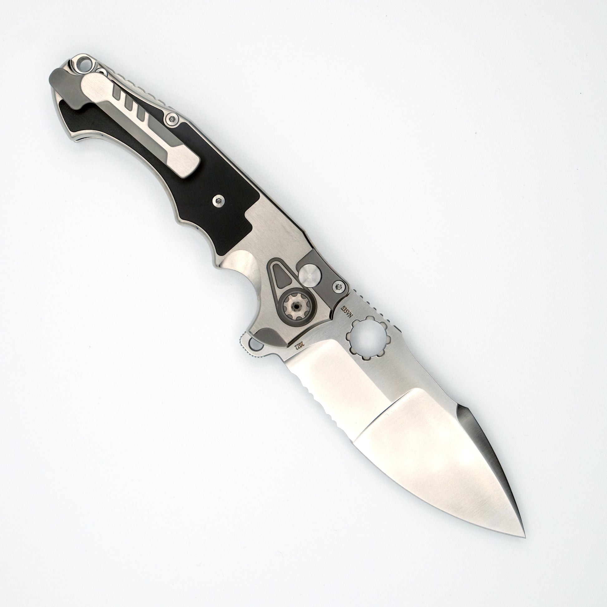 ADV tactical Alpha-S Satin Titan black G-10 5
