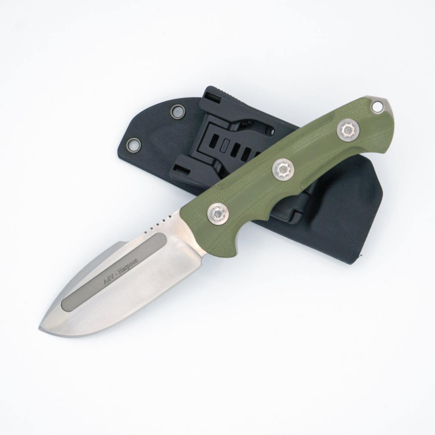 ADV Tactical Harpoon Green G-10 4