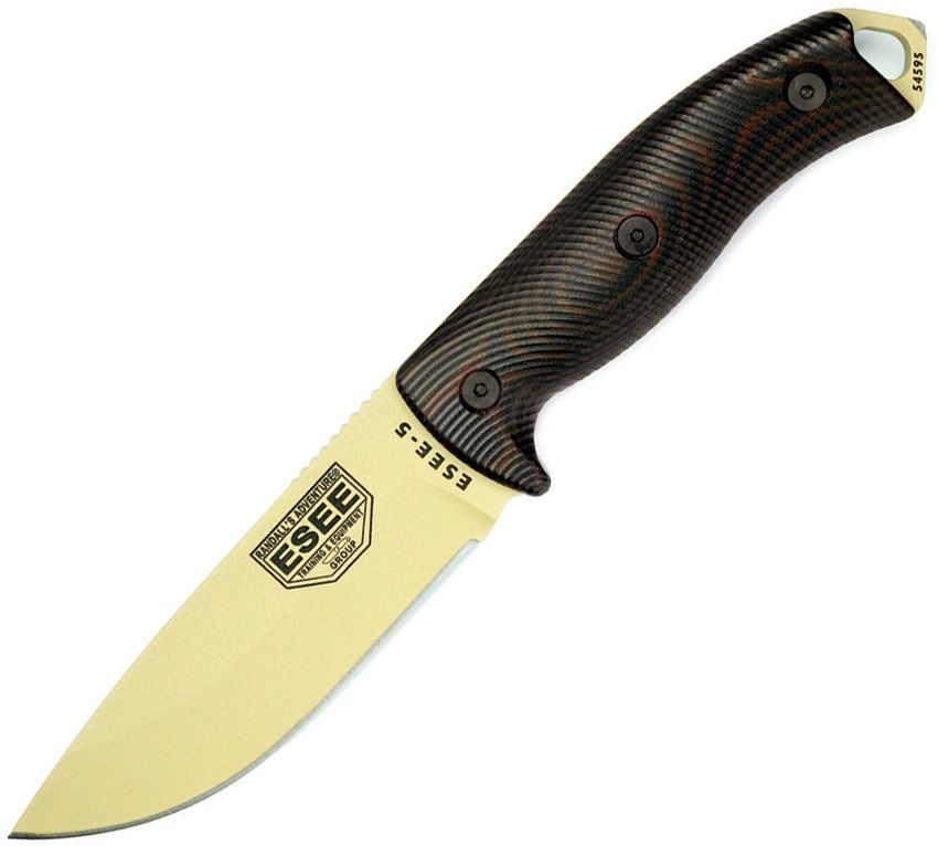 ESEE 5 Desert Tan Blade