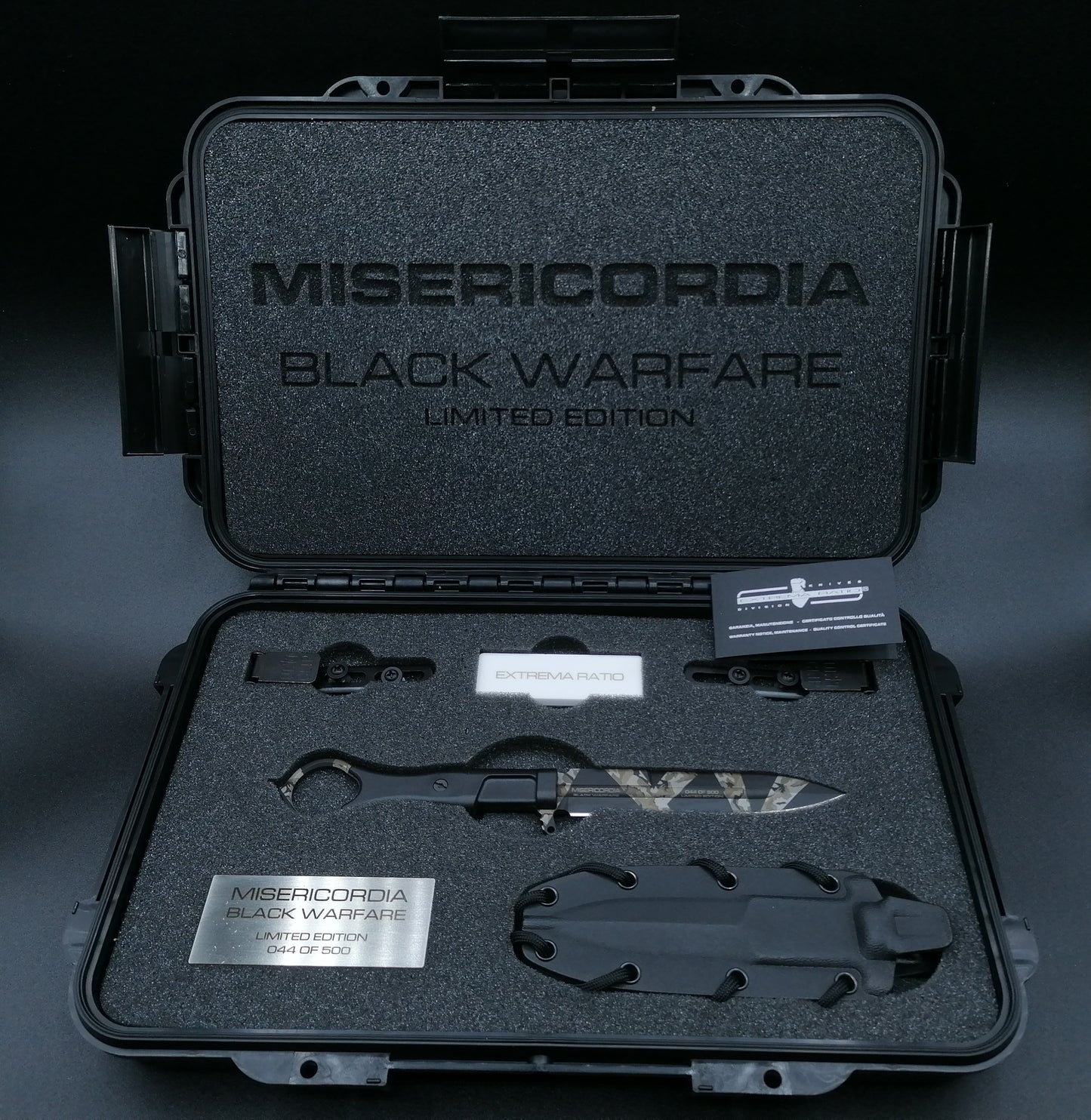 Extrema Ratio Misericordia - Black Warfare - Limited Edition - Böhler N690