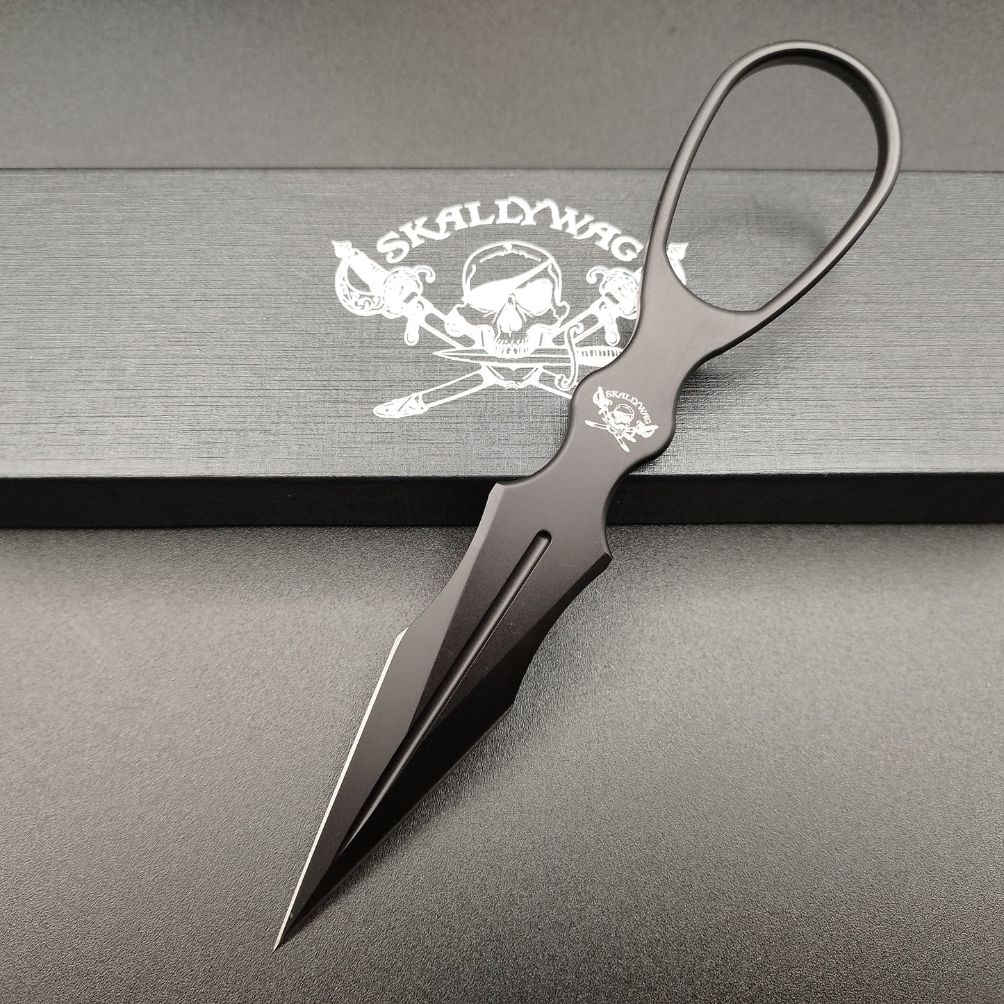 Skallywag Tactical D2 Dagger Black 1