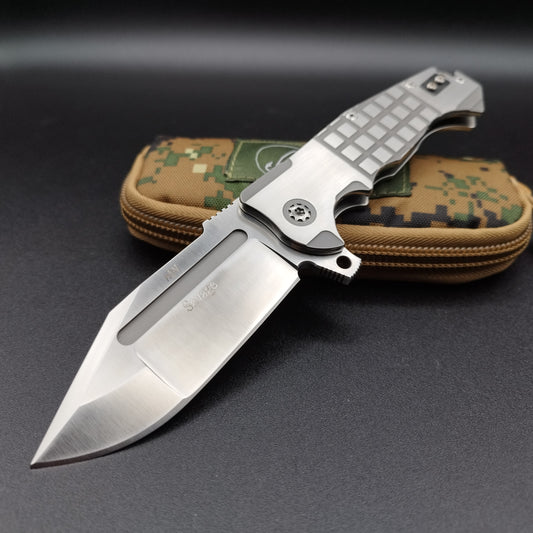ADV Savage Titanium Frag CPM S35VN