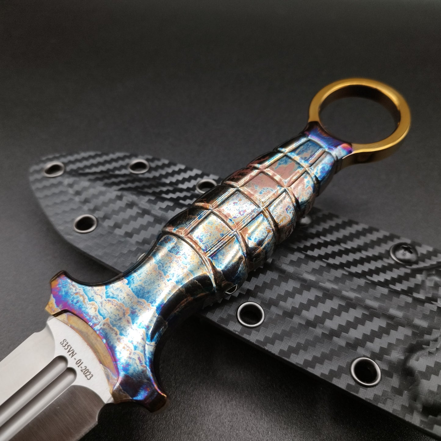 ADV Tactical Brutus Dagger Acid Rain Titan 4