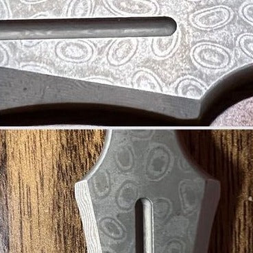 Skallywag Tactical Damascus Dagger 7