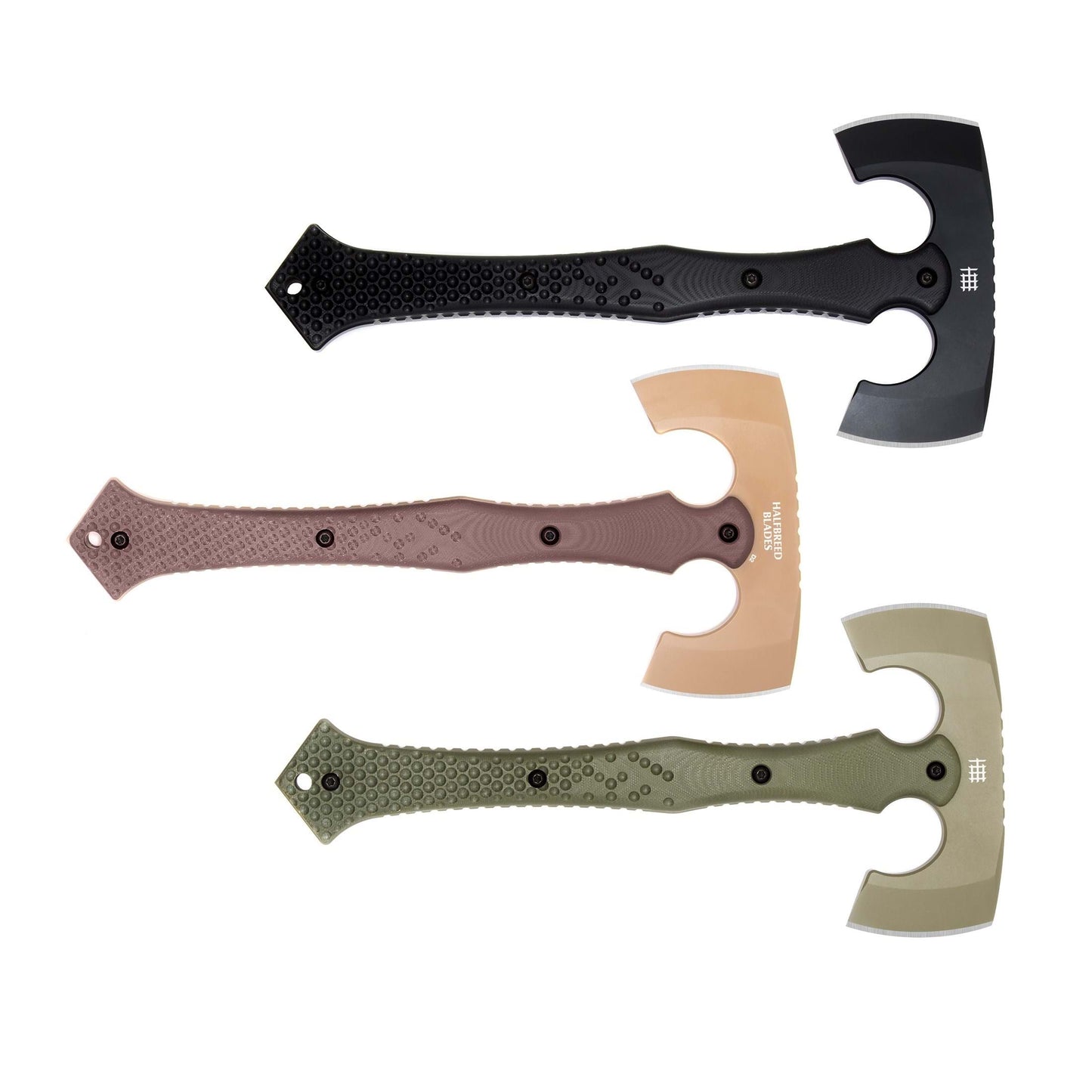 Halfbreed Blades CBA-01 Black Compact Battle Axe