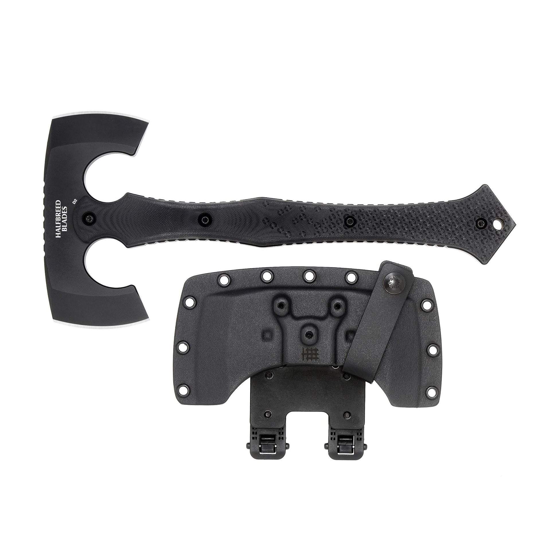 Halfbreed Blades CBA-01 Black Compact Battle Axe 4