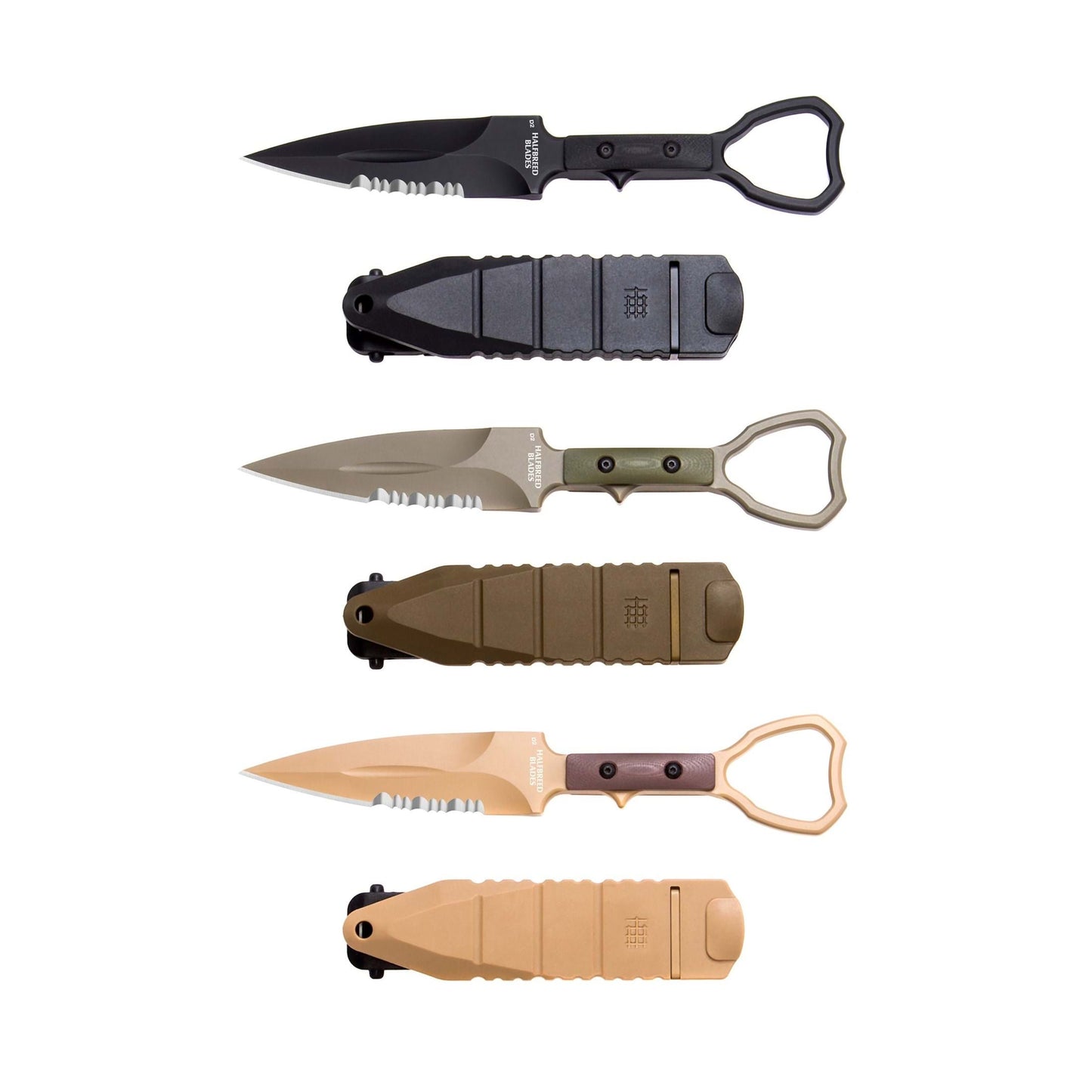 Halfbreed Blades CCK-01 Black Compact Clearance Knife 5