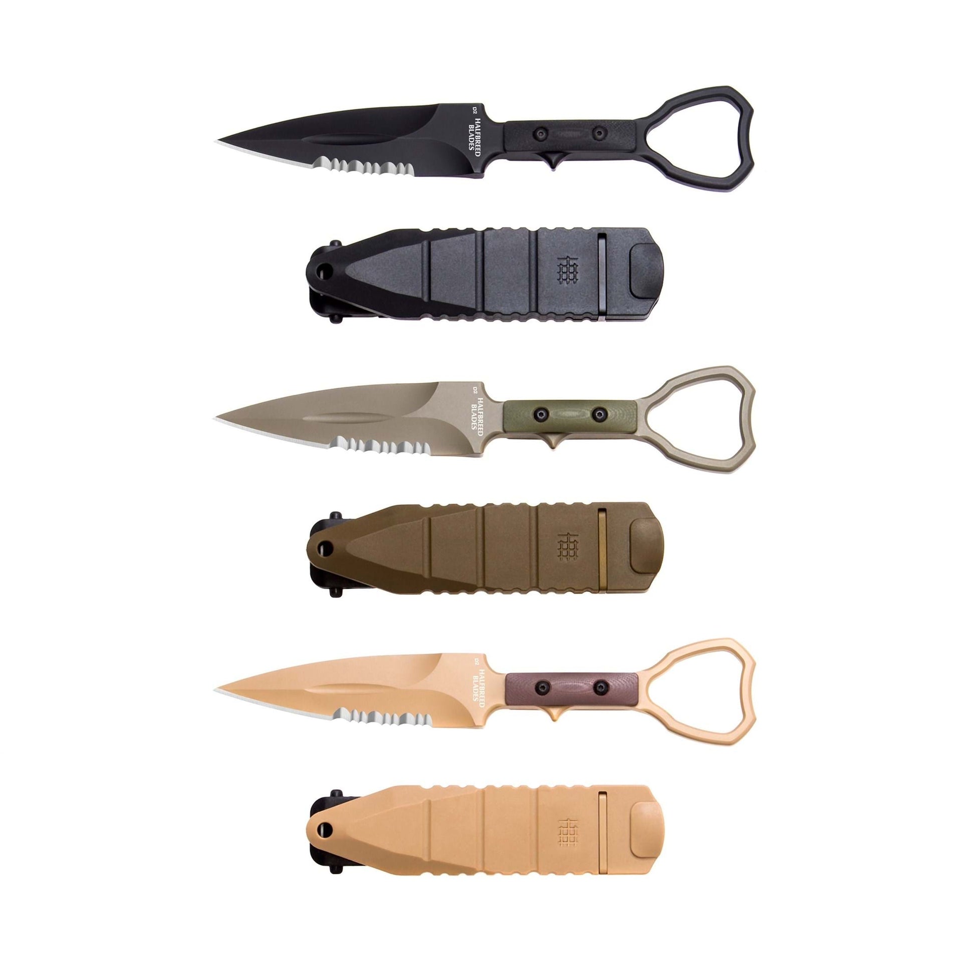 Halfbreed Blades CCK-01 Black Compact Clearance Knife 5