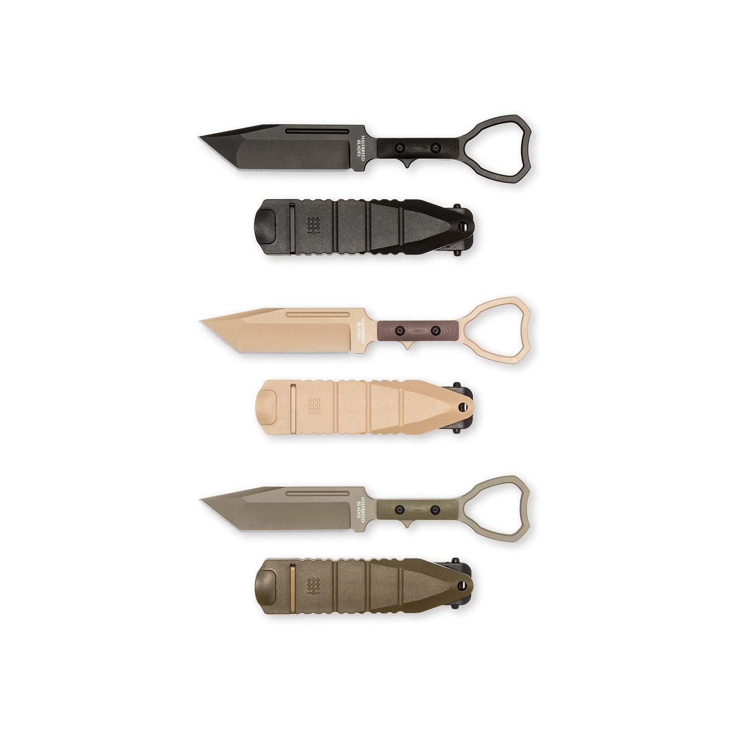 Halfbreed Blades CCK-02 Black Compact Clearance Knife 6