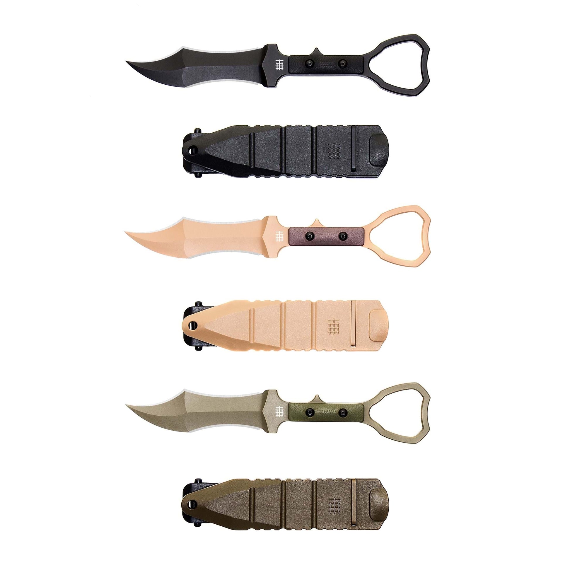 Halfbreed Blades Tuhon Raptor CCK-03 Dark Earth DE Compact Clearance Knife 5