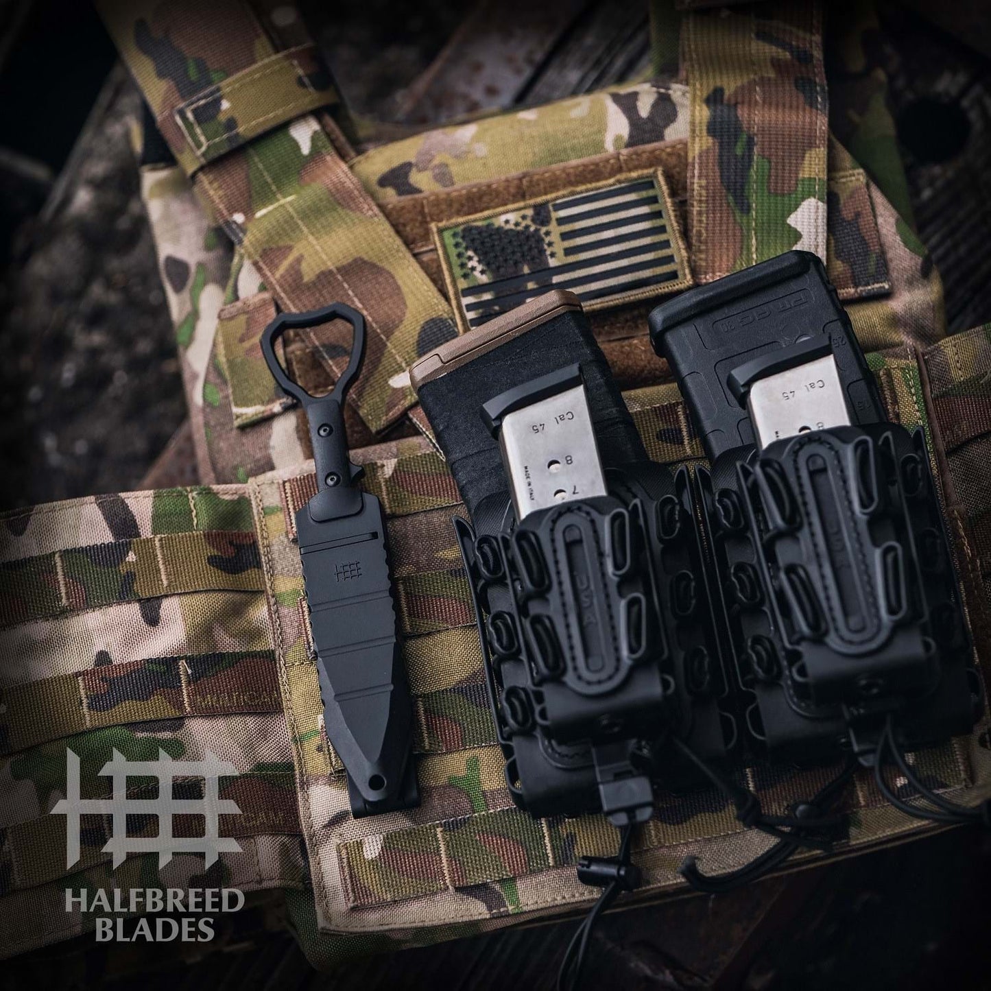 Halfbreed Blades CCK-01 Black Compact Clearance Knife 3