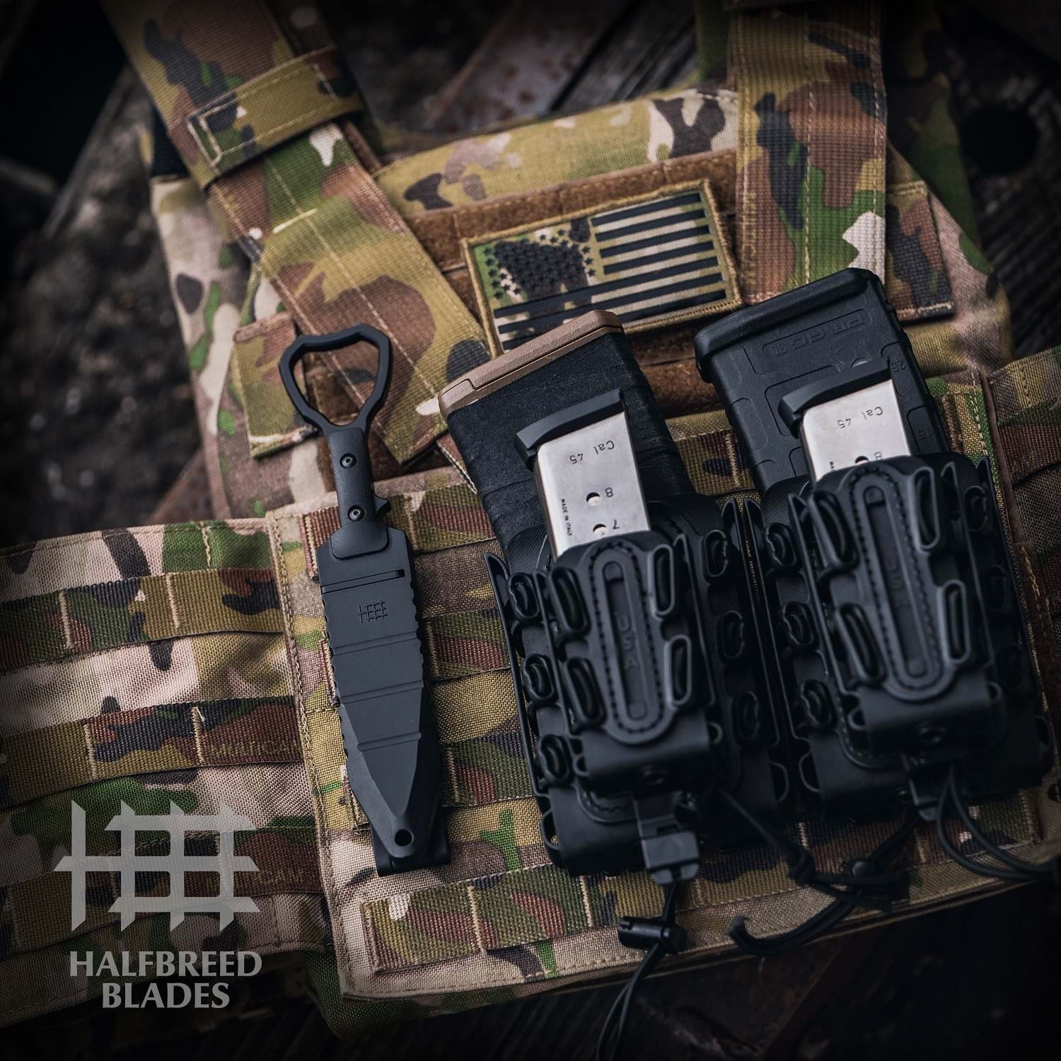 Halfbreed Blades CCK-01 Black Compact Clearance Knife 3