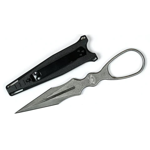 Skallywag Tactical Damascus Dagger 4