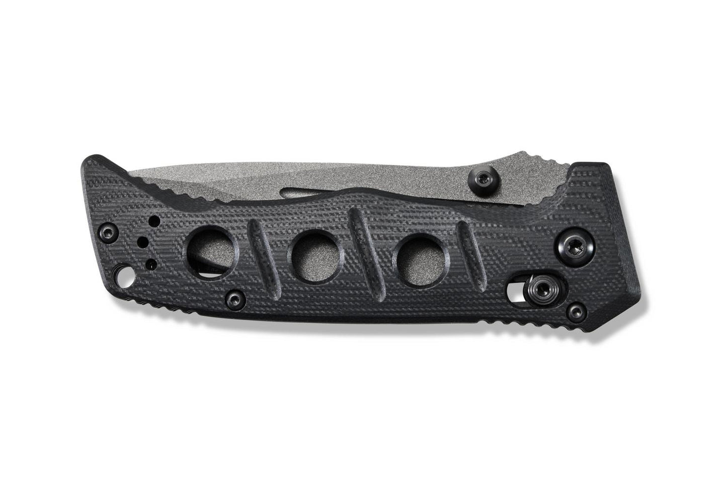 Benchmade MINI ADAMAS Grey Cerakote CruWear 2