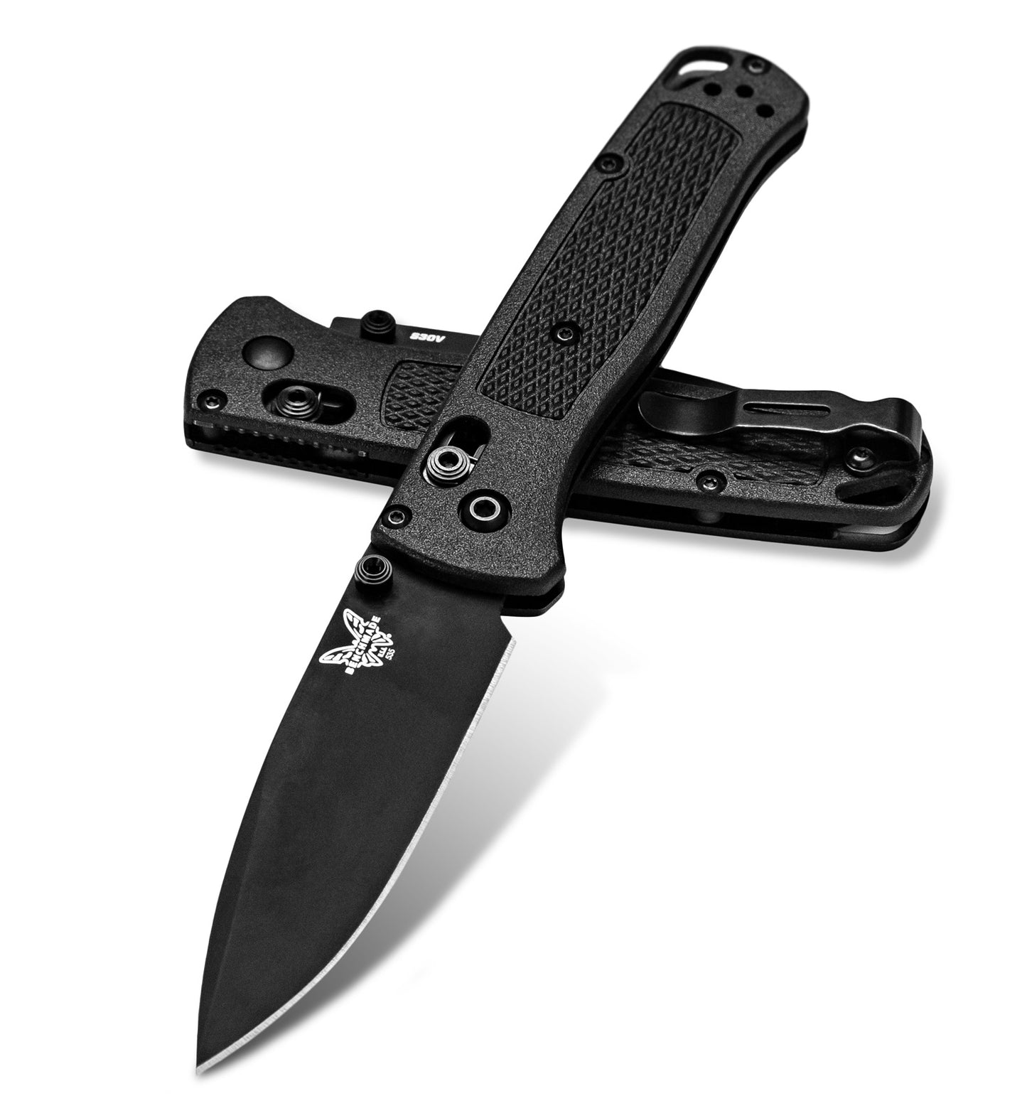 Benchmade 535BK-2 BUGOUT, All black, Axis, CPM-S30V