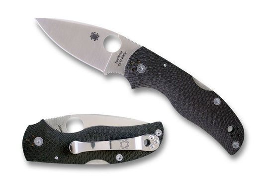 Spyderco Native 5 Fluted Carbon Fiber 