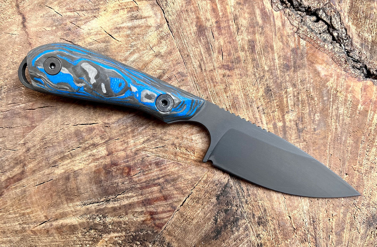 White River M1 Marbled CF Blue G10 Black CPM-MagnaCut Limited Edition 2023 2