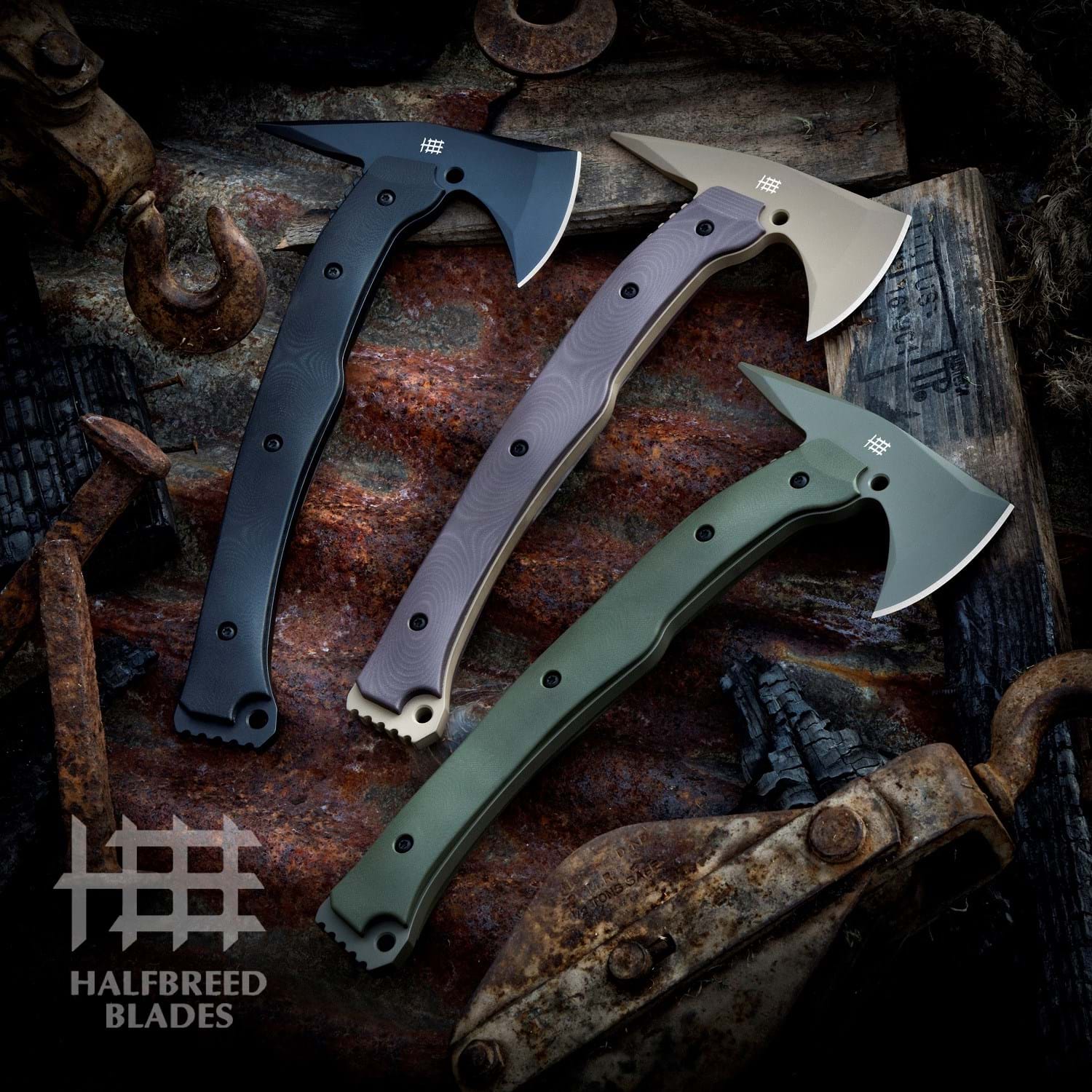 Halfbreed Blades LRA-01 Black Large Rescue Axe 2