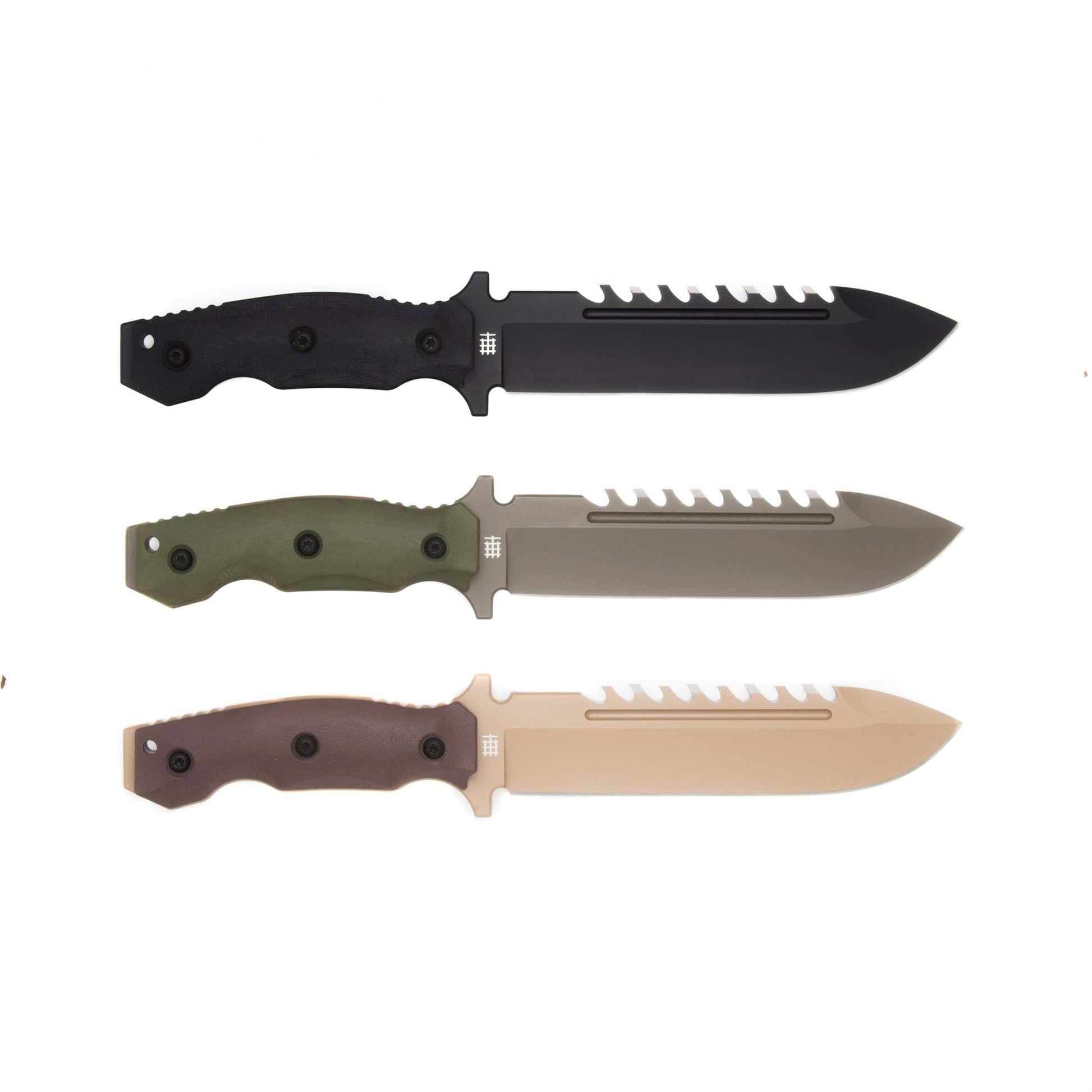 Halfbreed Blades LSK-01 Black Large Survival Knife 3