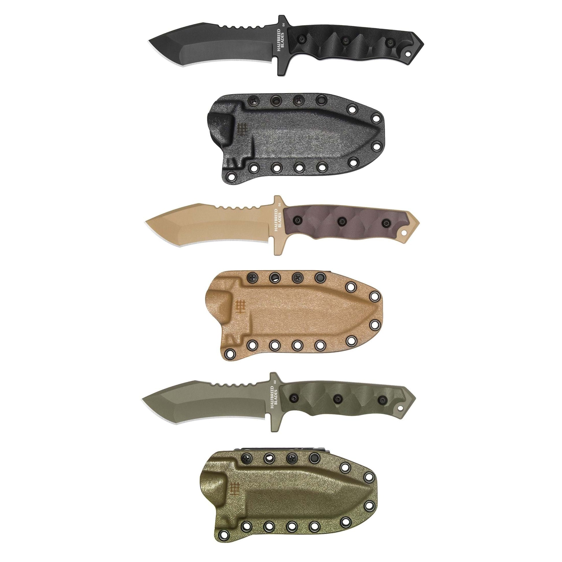 Halfbreed Blades MCK-02 OD Ranger Green Medium Clearance Knife 4