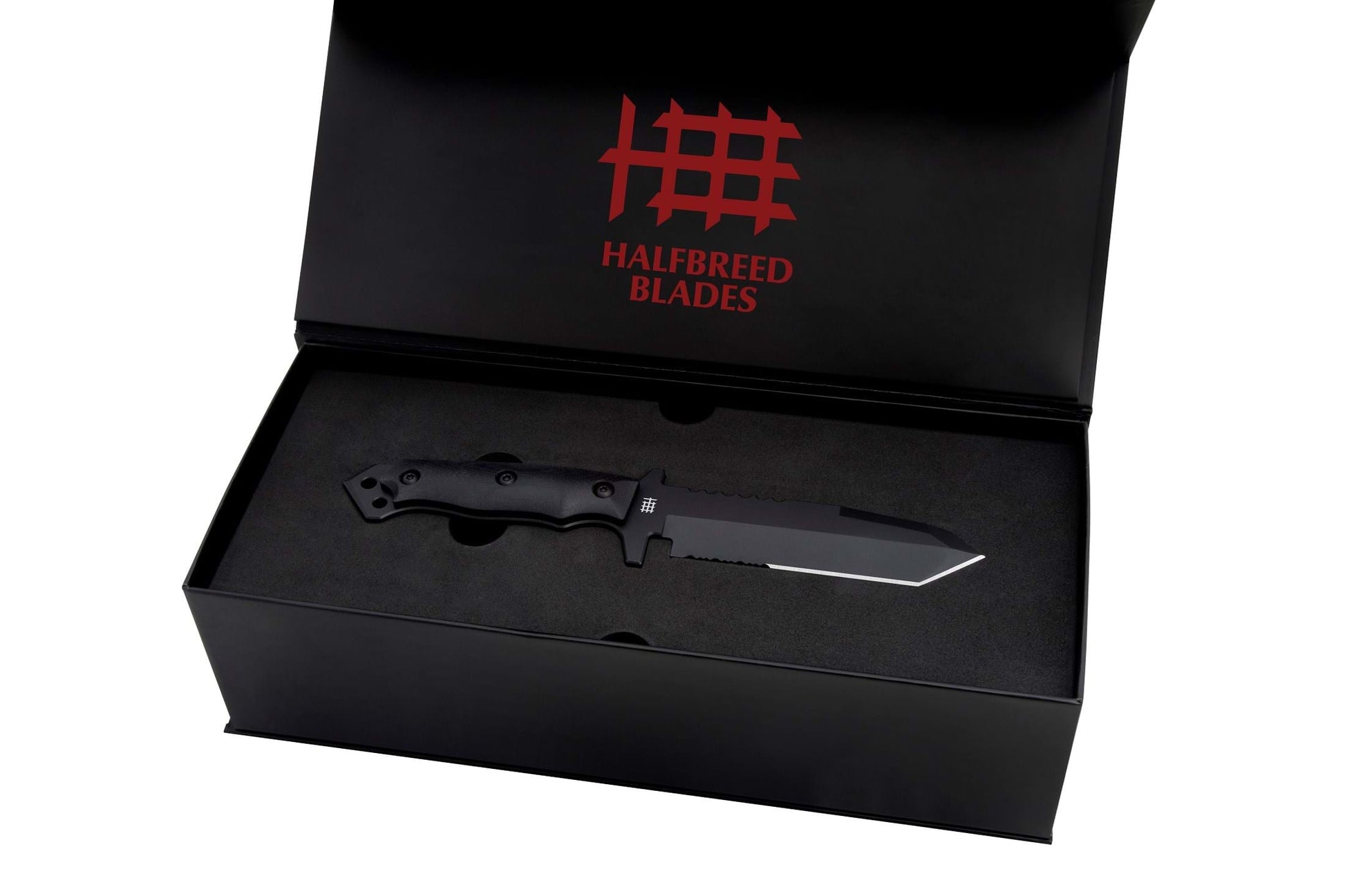 Halfbreed Blades MIK-02 Black Medium Infantry Knife 5