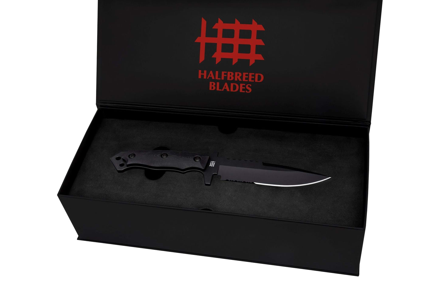 Halfbreed Blades MIK-03 Black Medium Infantry Knife K110/D2