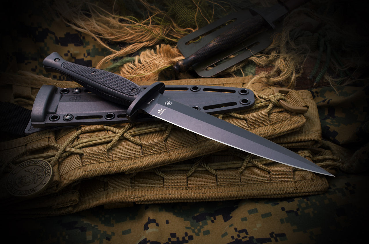 George Reddy Blade Spartan Blades George Raider Dagger Dolch Kampfmesser – knifeaddict